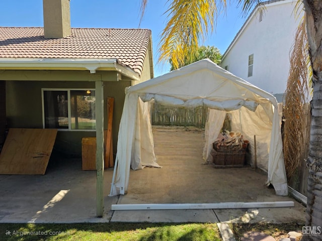 10302 Willow Bend Ct, Bakersfield, CA 93312 - view of patio / terrace featuring a gazebo
