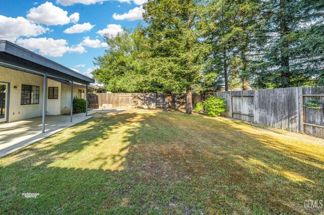 7205 Bandolero Way, Bakersfield, CA 93308 - view of yard with a patio