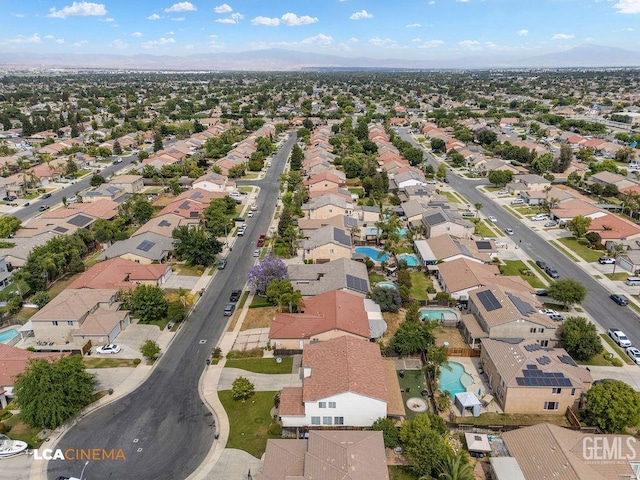 11703 Revolution Rd, Bakersfield, CA 93312 - aerial view of property's location with nearby suburban area and a mountainous background