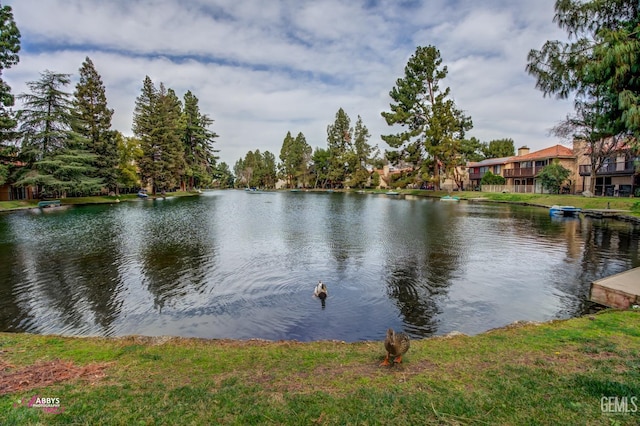 property view of water