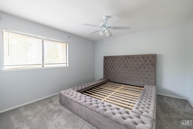 1001 Mohawk St Unit 75, Bakersfield, CA 93309 - bedroom featuring carpet, baseboards, and ceiling fan