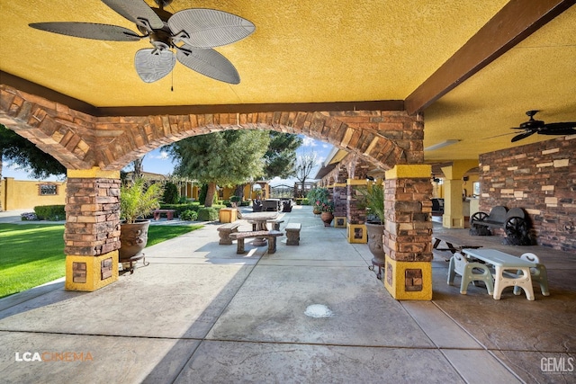 view of patio / terrace featuring outdoor dining area