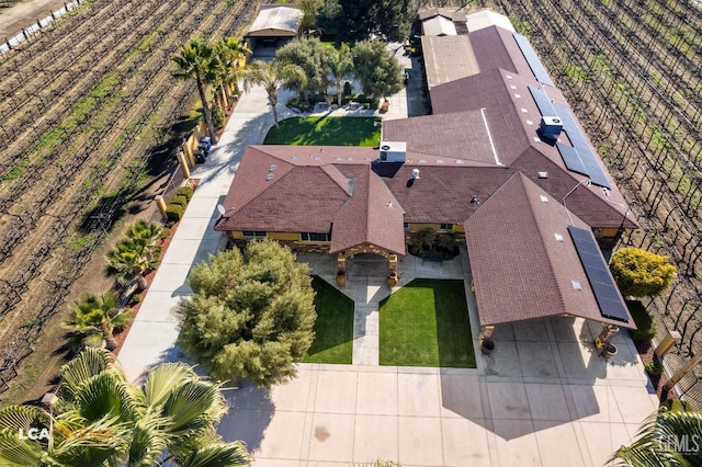 aerial view