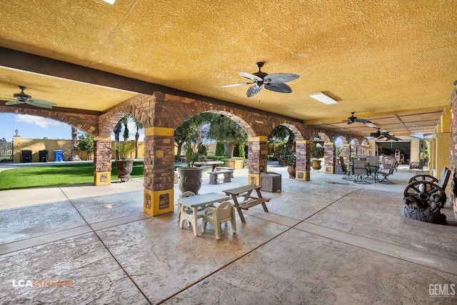 view of patio / terrace featuring outdoor dining area