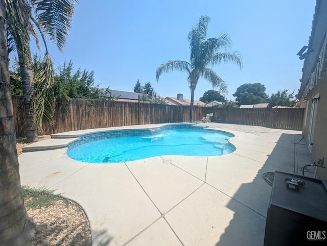 3400 Tori Lorene Ave, Bakersfield, CA 93313 - view of pool with a patio and a fenced backyard