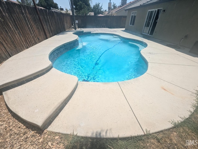 3400 Tori Lorene Ave, Bakersfield, CA 93313 - view of pool featuring a patio area and a fenced backyard