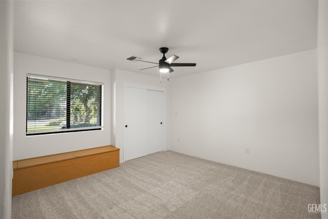 7108 Luke Ave, Bakersfield, CA 93308 - carpeted spare room featuring ceiling fan