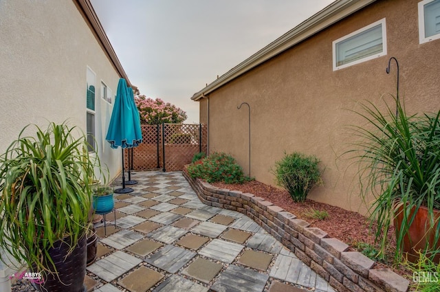 view of patio