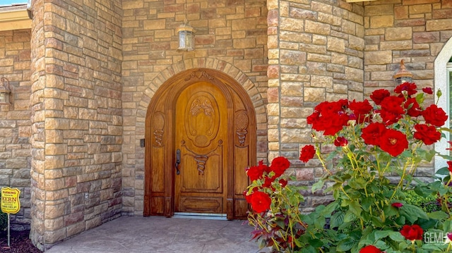 3006 Springbank Ct, Bakersfield, CA 93311 - property entrance with brick siding