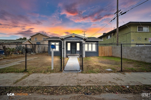 view of bungalow-style home