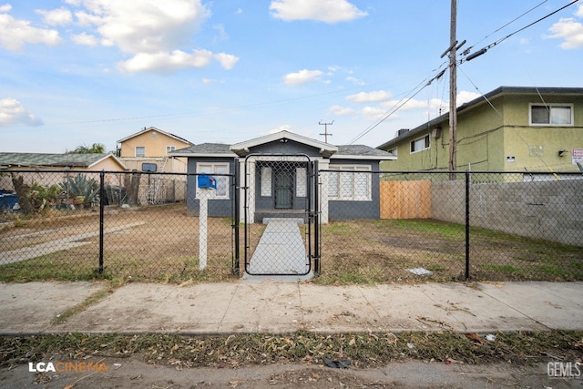 view of bungalow-style home