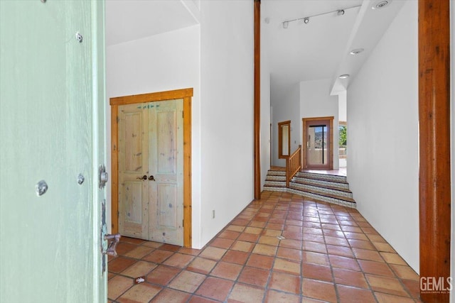 28221 Cumberland Rd, Tehachapi, CA 93561 - hall with stairs