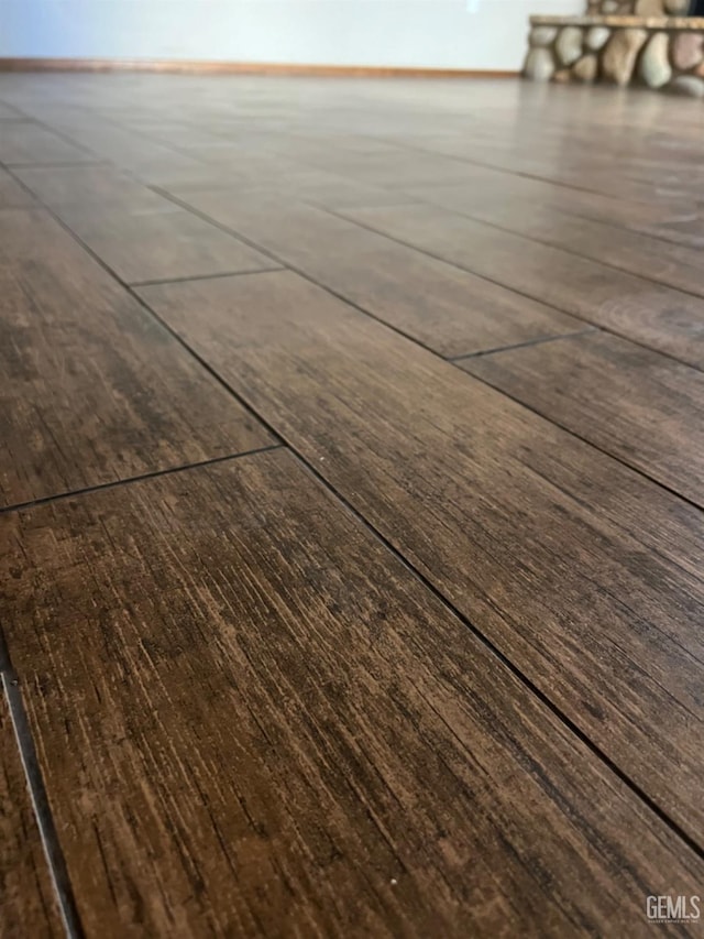 detailed view of wood finished floors