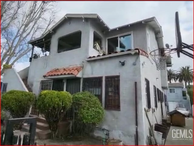 view of rear view of property