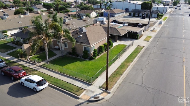 1022 9th Ave, Delano, CA 93215 - aerial perspective of suburban area
