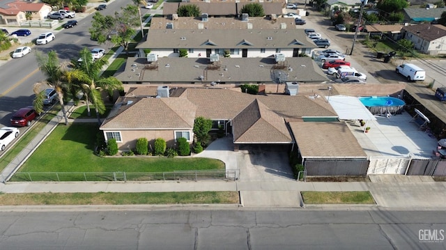 1022 9th Ave, Delano, CA 93215 - aerial perspective of suburban area