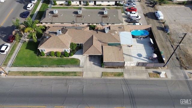1022 9th Ave, Delano, CA 93215 - aerial perspective of suburban area