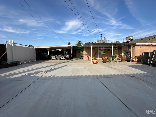 1022 9th Ave, Delano, CA 93215 - back of property featuring a carport