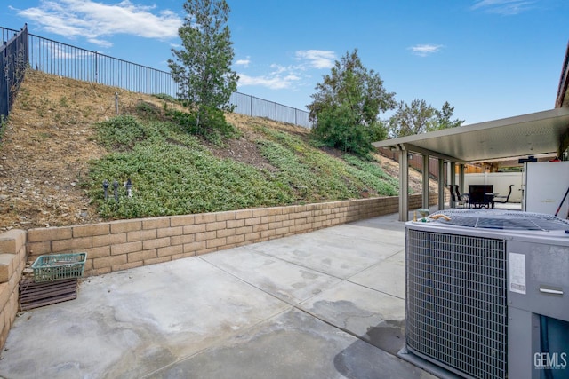 18019 Lapis Ln, San Bernardino, CA 92407 - fenced backyard with a patio area