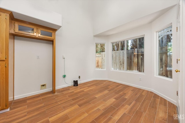 3625 Bernard St Unit 5, Bakersfield, CA 93306 - spare room with light wood-type flooring and baseboards