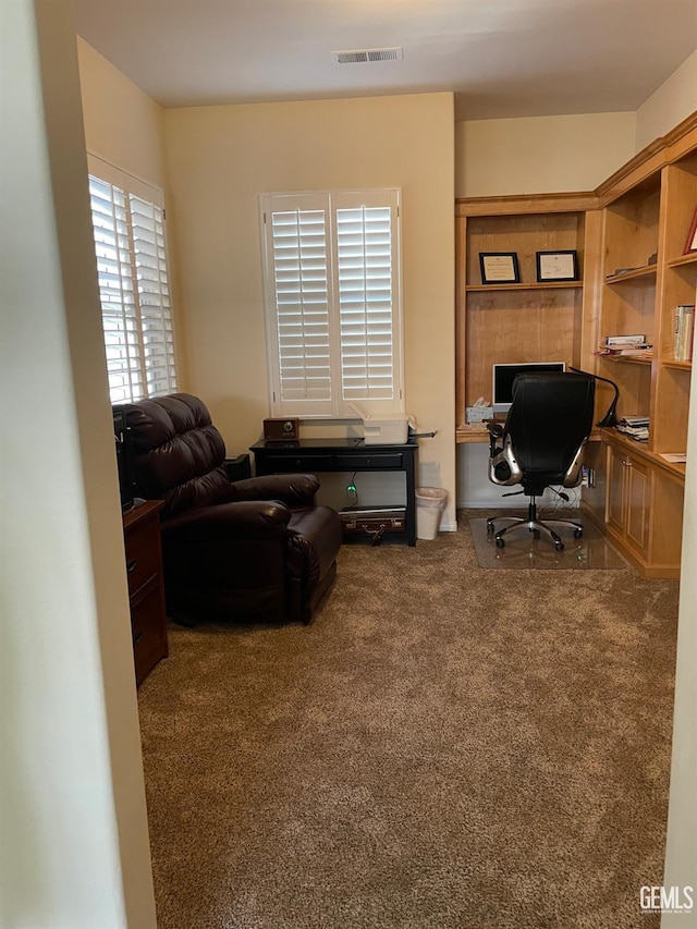 10011 Rosebud Ave, Bakersfield, CA 93311 - view of carpeted home office
