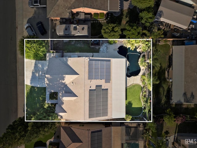 11313 Valletta Ave, Bakersfield, CA 93312 - aerial view of property and surrounding area featuring property boundaries highlighted