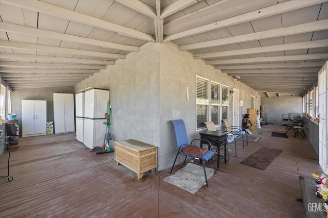 220 Tyler St, Taft, CA 93268 - view of wooden deck