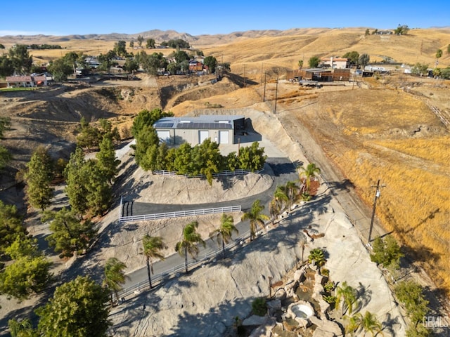 10834 Olcese Rd, Bakersfield, CA 93308 - aerial view with a mountain view