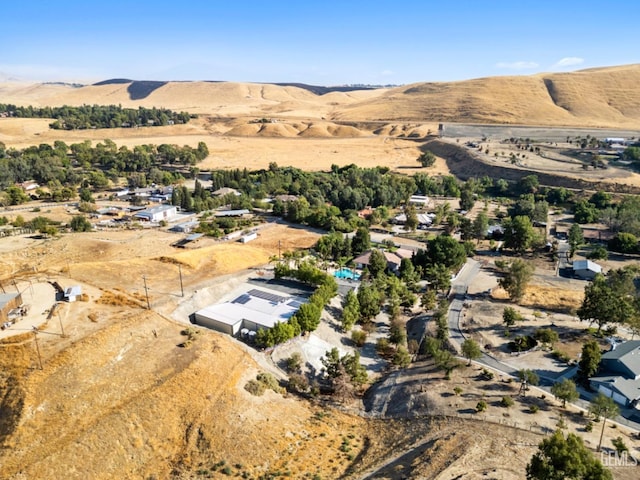 10834 Olcese Rd, Bakersfield, CA 93308 - drone / aerial view featuring a mountain view