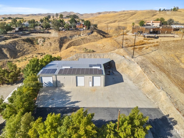 10834 Olcese Rd, Bakersfield, CA 93308 - bird's eye view with a mountain view