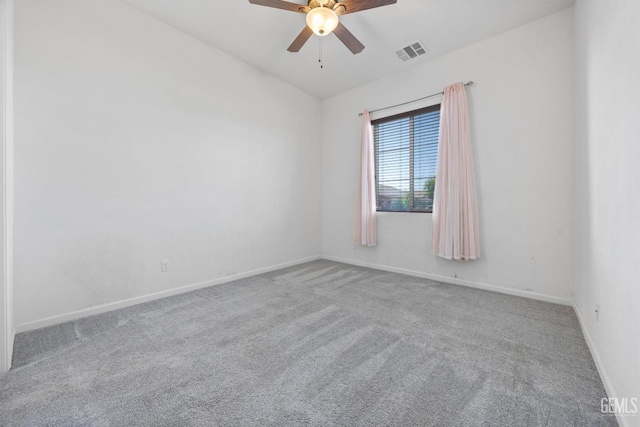 15420 Saint Clement Way, Bakersfield, CA 93314 - unfurnished room featuring carpet floors, ceiling fan, and baseboards