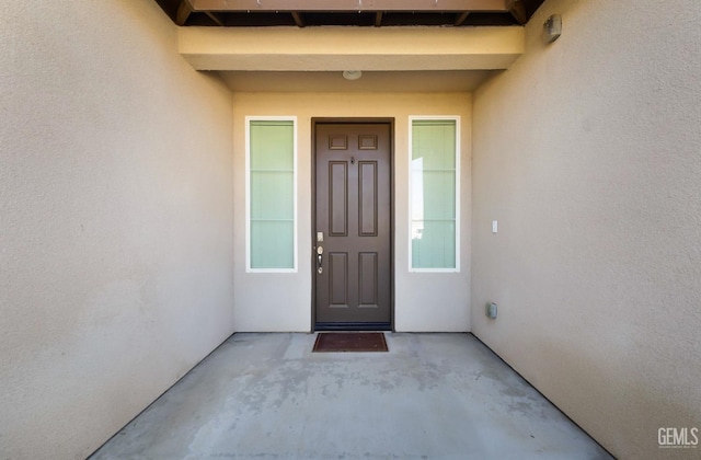 5817 Neutra Dr, Bakersfield, CA 93311 - view of exterior entry featuring stucco siding