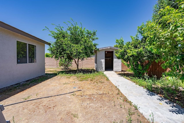 1857 Fern Tree Close, Wasco, CA 93280 - view of yard with a shed