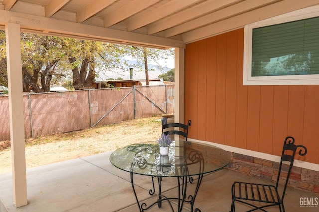 view of patio / terrace