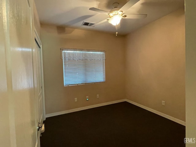 12007 Roaring River Ave, Bakersfield, CA 93311 - spare room with ceiling fan and baseboards