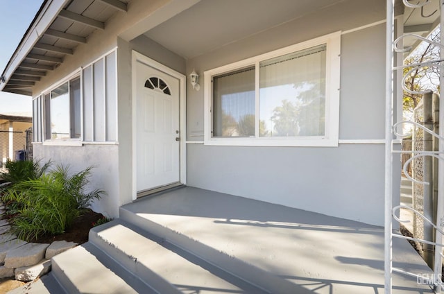 view of property entrance