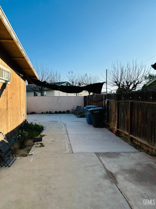 view of patio / terrace