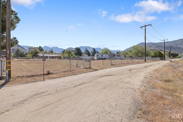7958 Harmony Ln, Onyx, CA 93255 - view of dirt / gravel road with a mountain view