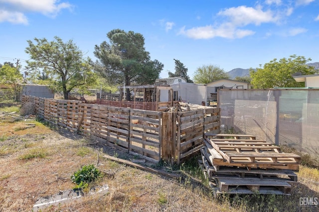 7958 Harmony Ln, Onyx, CA 93255 - view of yard featuring fence