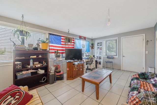 7958 Harmony Ln, Onyx, CA 93255 - living area with light tile patterned floors