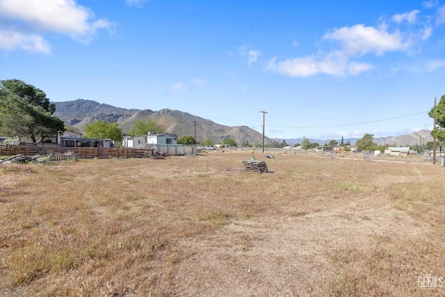 7958 Harmony Ln, Onyx, CA 93255 - view of yard with a mountain view and a view of rural / pastoral area