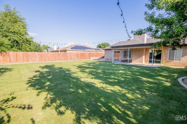 5514 Lombardy Ct, Bakersfield, CA 93308 - view of yard with a patio area