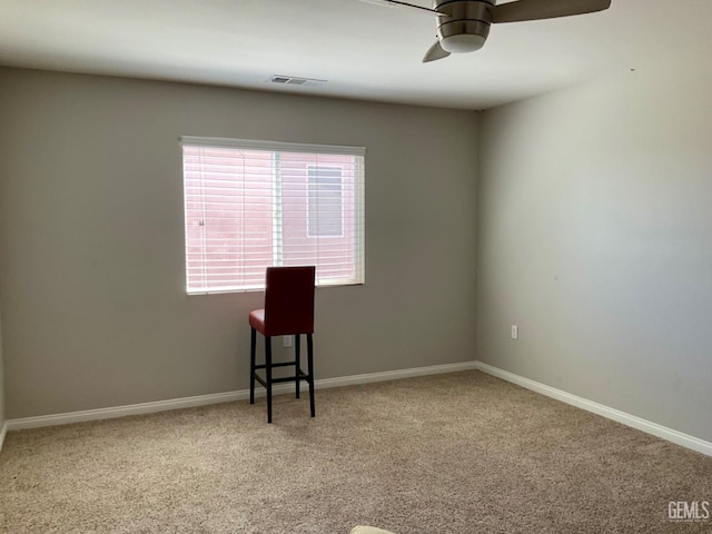 9902 Metropolitan Way, Bakersfield, CA 93311 - carpeted spare room featuring a ceiling fan and baseboards