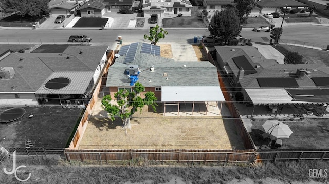 3713 Sechrest Ave, Bakersfield, CA 93309 - aerial perspective of suburban area