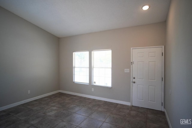 interior space with baseboards