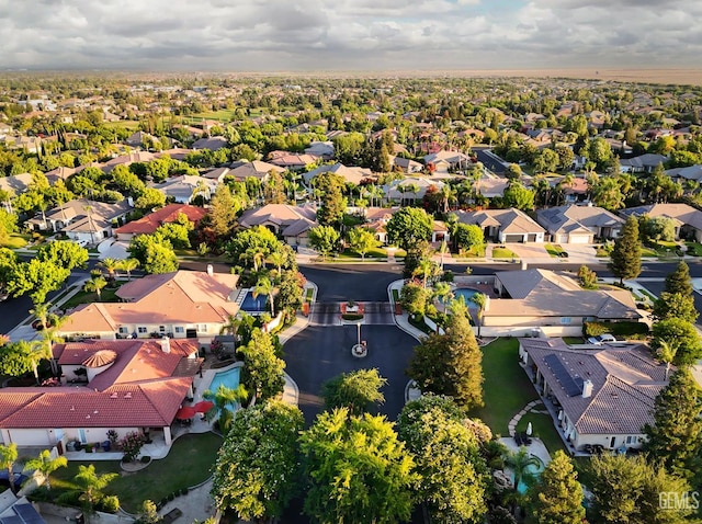 12504 Crown Crest Dr, Bakersfield, CA 93311 - aerial perspective of suburban area