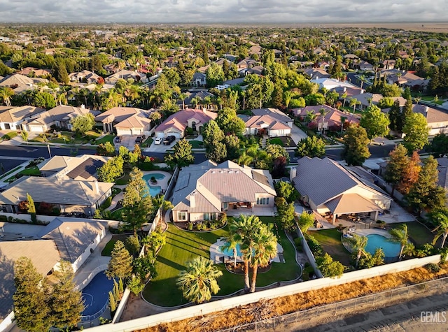 12504 Crown Crest Dr, Bakersfield, CA 93311 - aerial view of residential area
