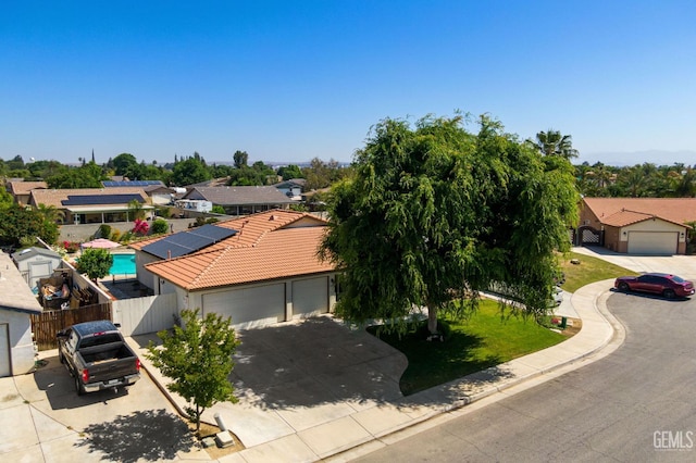 5512 Sicily Ct, Bakersfield, CA 93308 - aerial perspective of suburban area