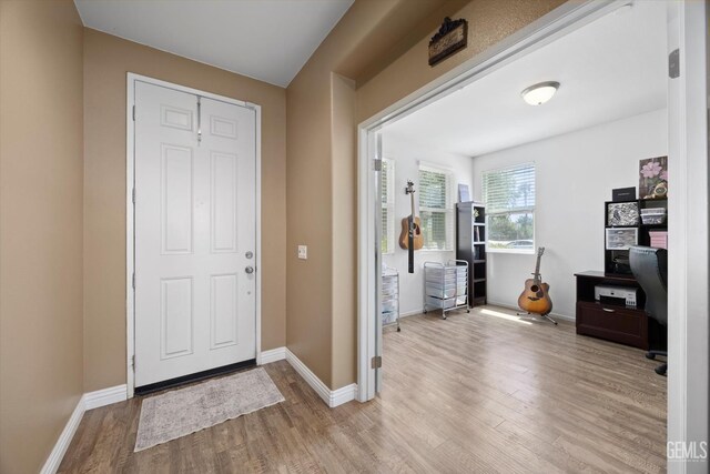 9318 Poseidon St, Bakersfield, CA 93306 - foyer with wood finished floors
