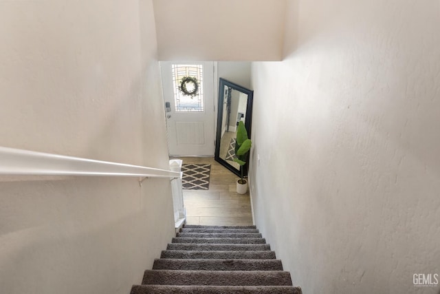 6207 Provincetown Ave, Bakersfield, CA 93313 - stairs with wood finished floors